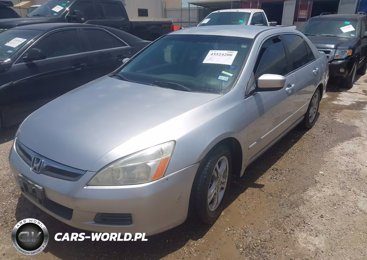2007 Honda Accord 2.4 Se VIN:JHMCM56377C023721 - 2