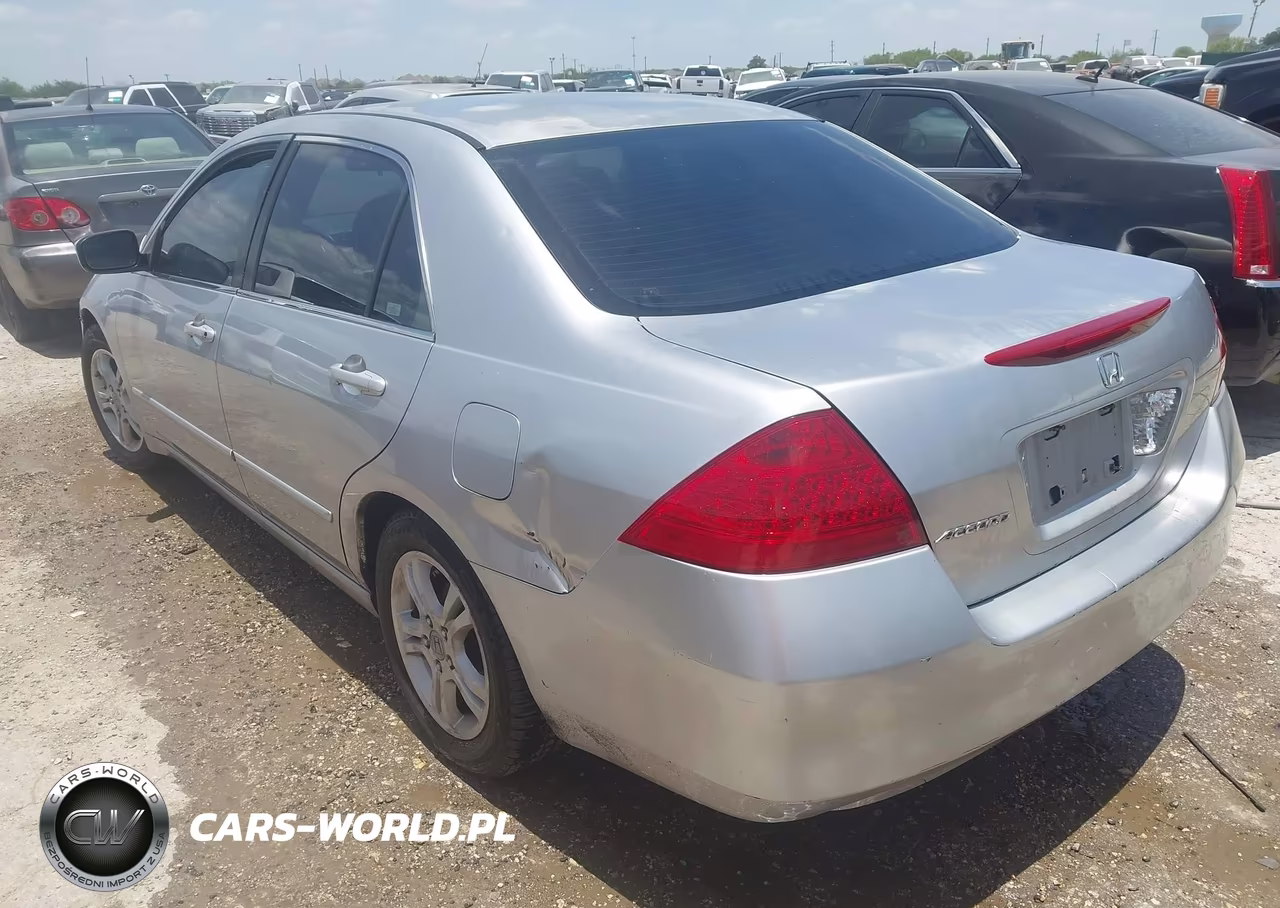 2007 Honda Accord 2.4 Se VIN:JHMCM56377C023721 - 3