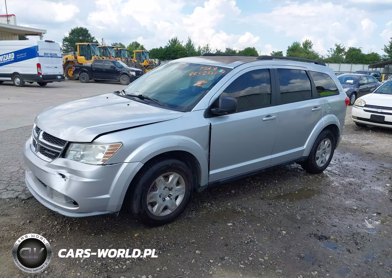 2012 Dodge Journey Se-Avp VIN:3C4PDCAB9CT167551 - 2