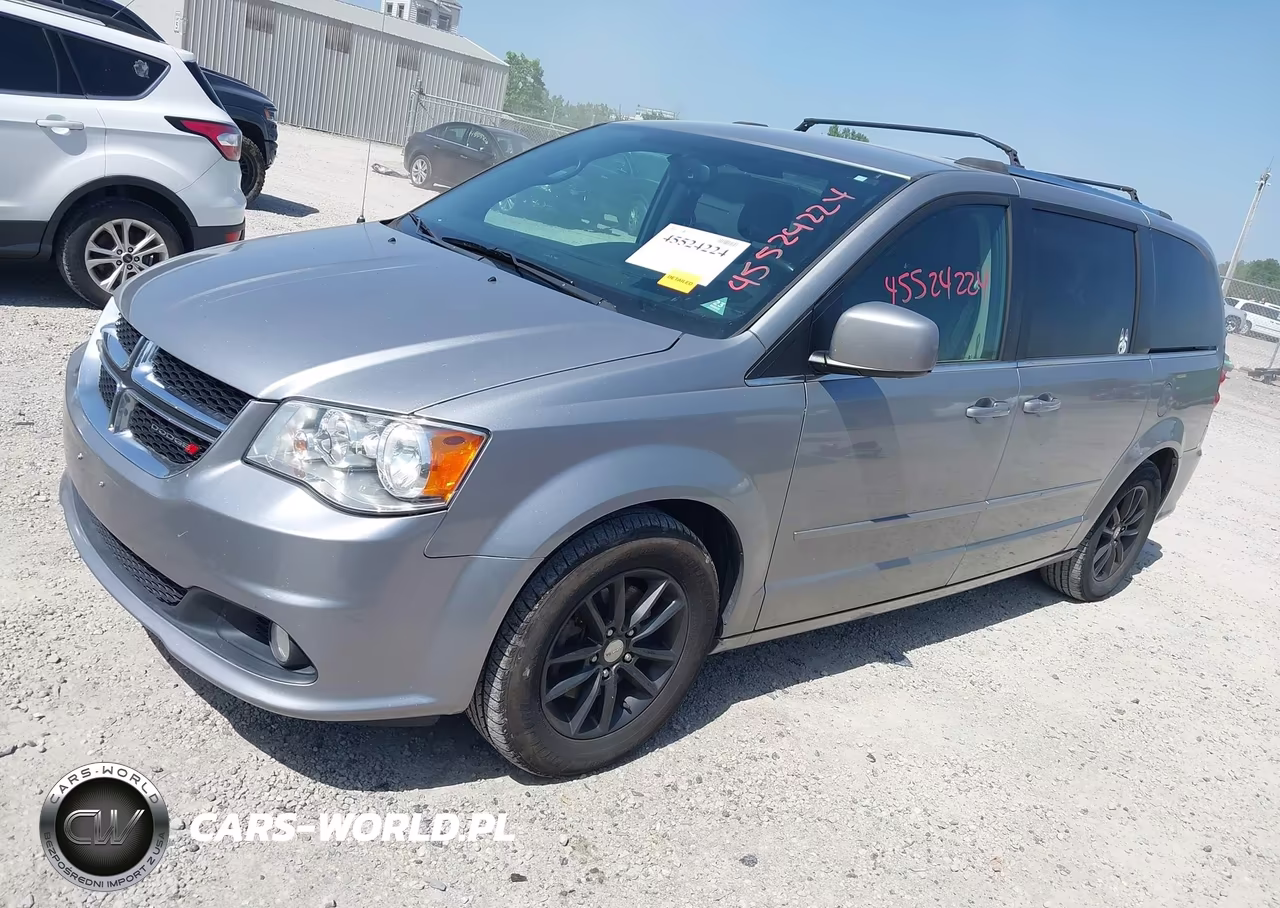 2017 Dodge Grand Caravan Sxt VIN:2C4RDGCG8HR589295 - 2