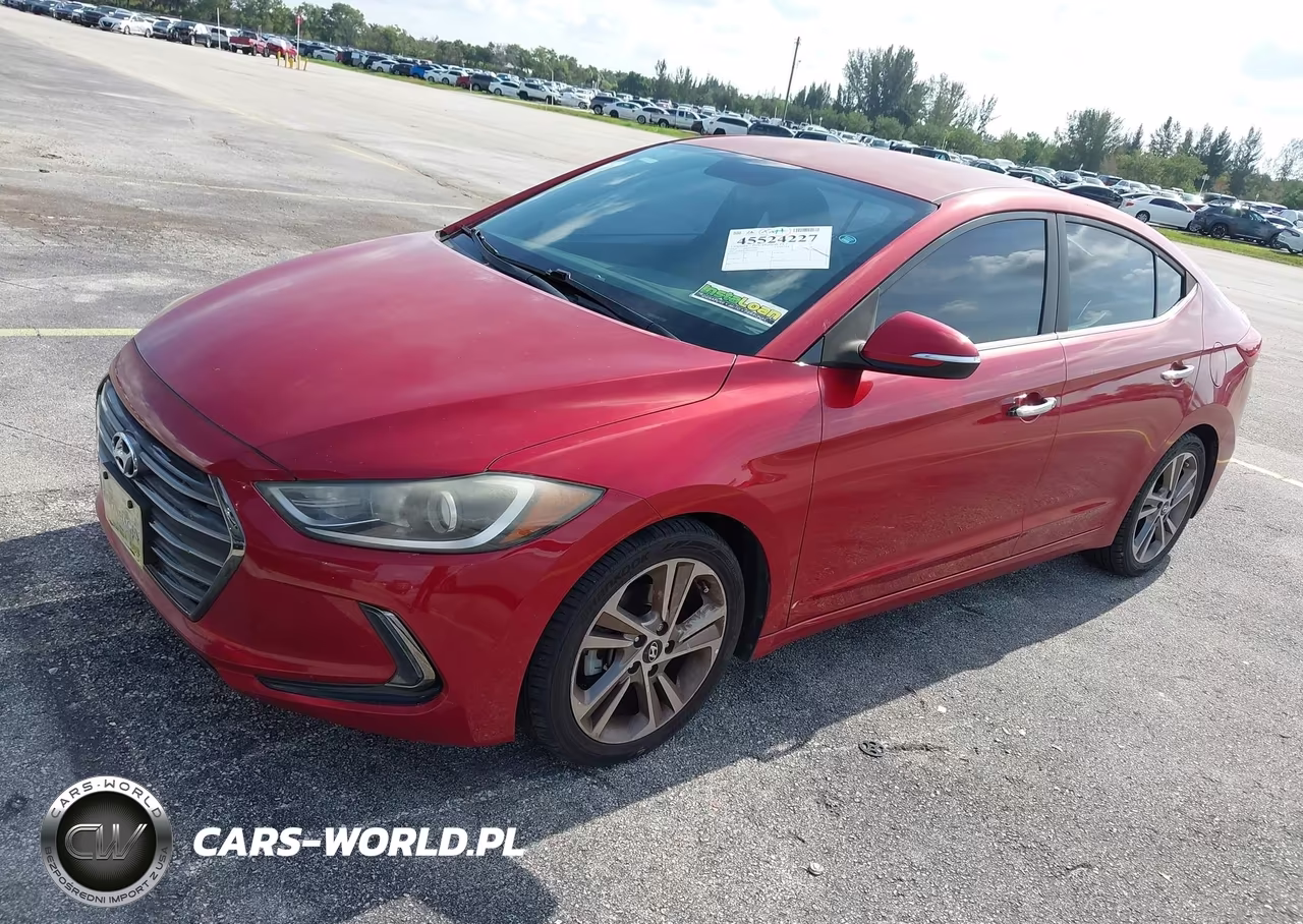 2017 Hyundai Elantra Limited VIN:5NPD84LFXHH001009 - 2