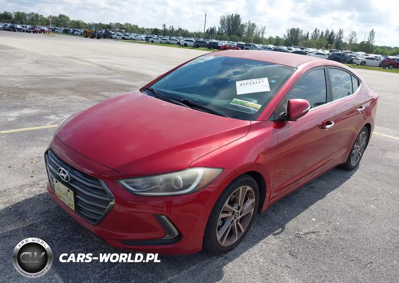 2017 Hyundai Elantra Limited VIN:5NPD84LFXHH001009 - 6