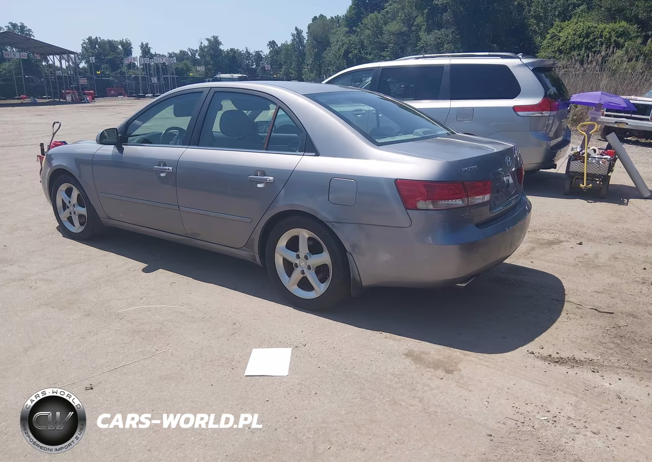 2006 Hyundai Sonata Gls V6-Lx V6 VIN:5NPEU46F16H037289 - 3