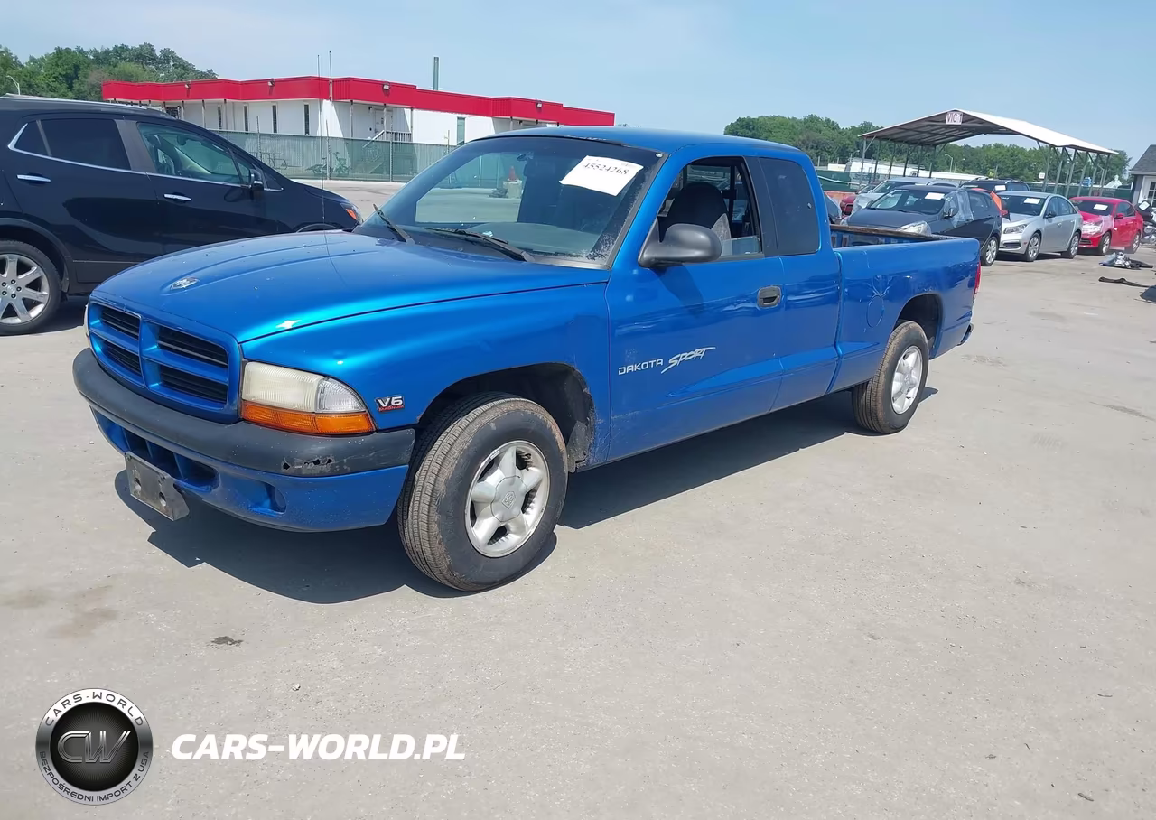 1998 Dodge Dakota Slt-Sport VIN:1B7GL22X3WS726170 - 2