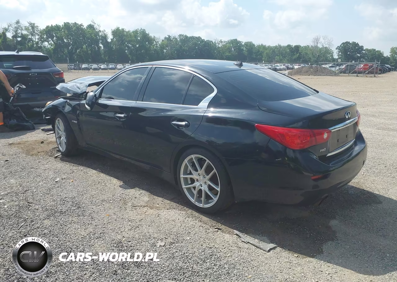 2014 Infiniti Q50 Hybrid Sport VIN:JN1AV7AR8EM700105 - 3