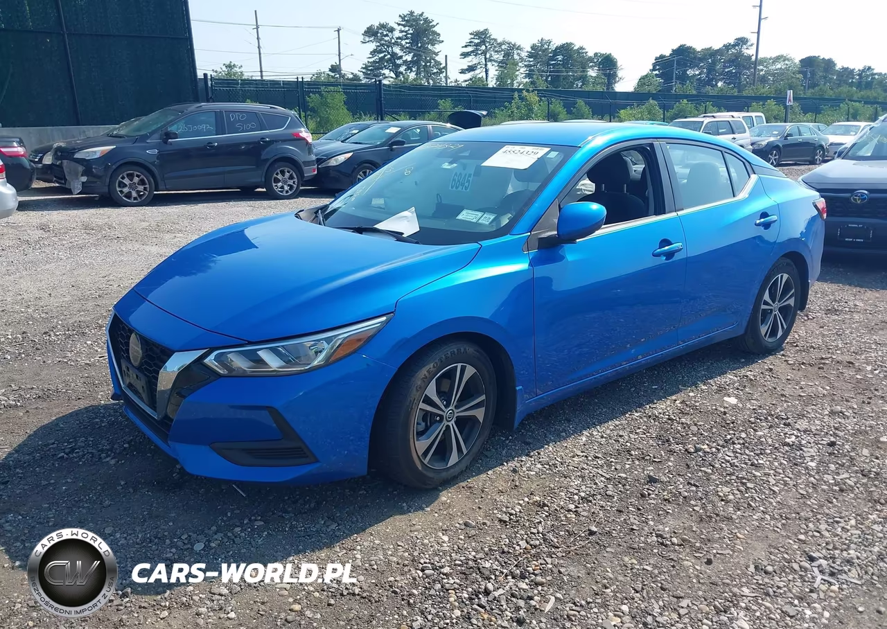 2021 Nissan Sentra Sv Xtronic Cvt VIN:3N1AB8CV0MY232570 - 2