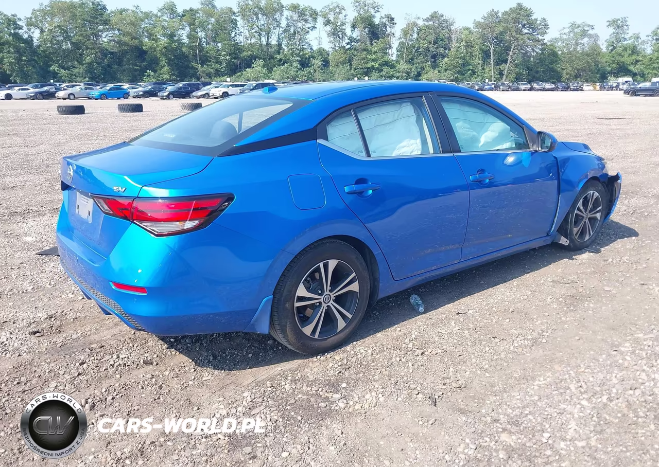 2021 Nissan Sentra Sv Xtronic Cvt VIN:3N1AB8CV0MY232570 - 4
