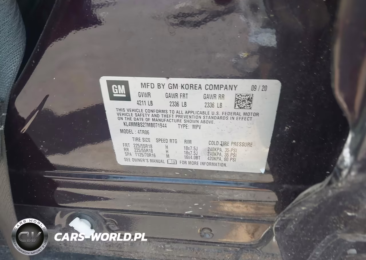 2021 Buick Encore Gx Fwd Preferred VIN:KL4MMBS27MB071944 - 9
