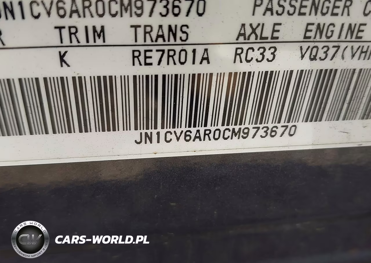 2012 Infiniti G37X VIN:JN1CV6AR0CM973670 - 9