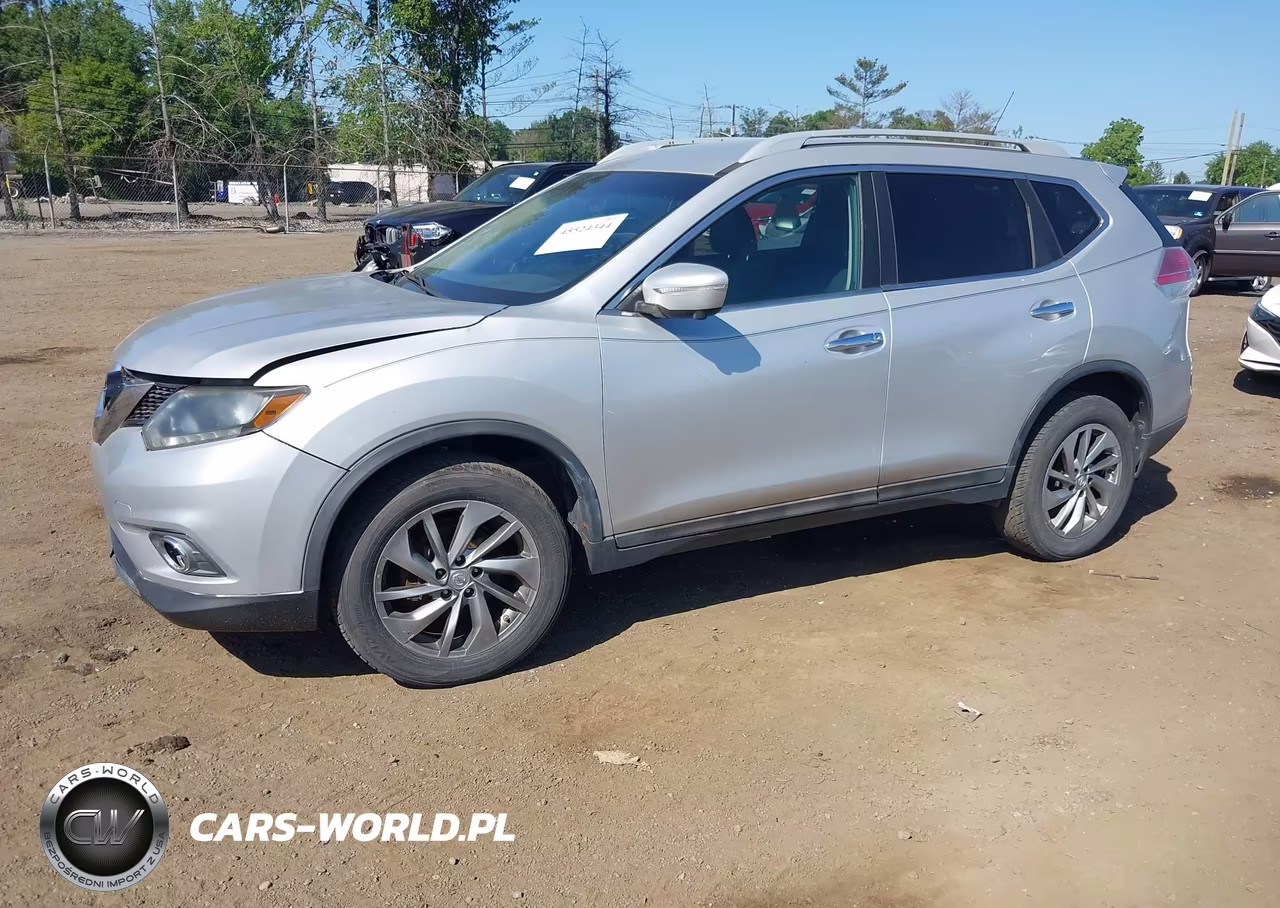 2015 Nissan Rogue Sl VIN:5N1AT2MV1FC820295 - 2