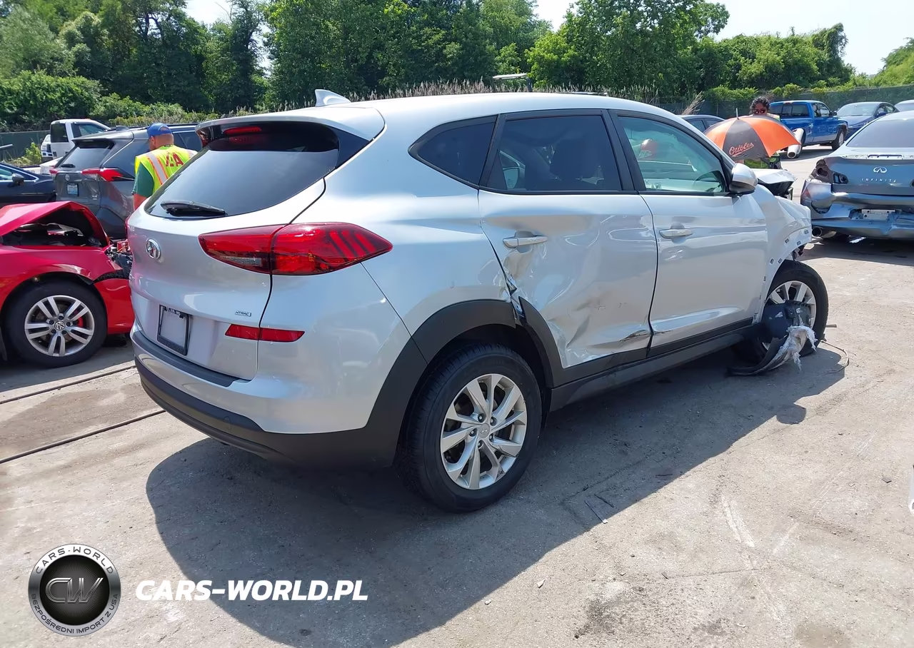 2019 Hyundai Tucson Se VIN:KM8J2CA41KU007533 - 4