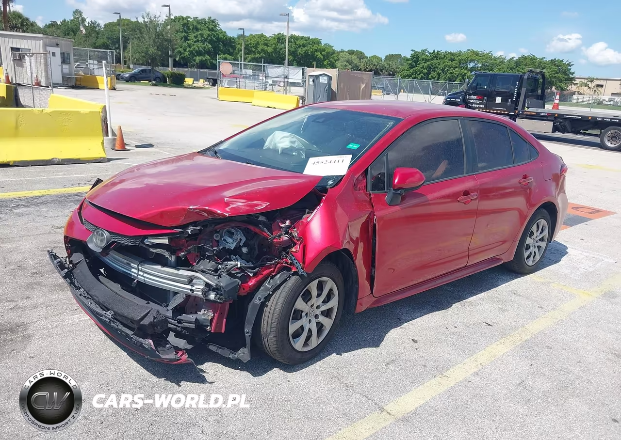 2020 Toyota Corolla Le VIN:JTDEPRAEXLJ011666 - 2