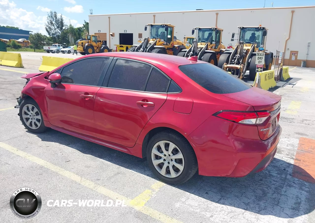 2020 Toyota Corolla Le VIN:JTDEPRAEXLJ011666 - 3