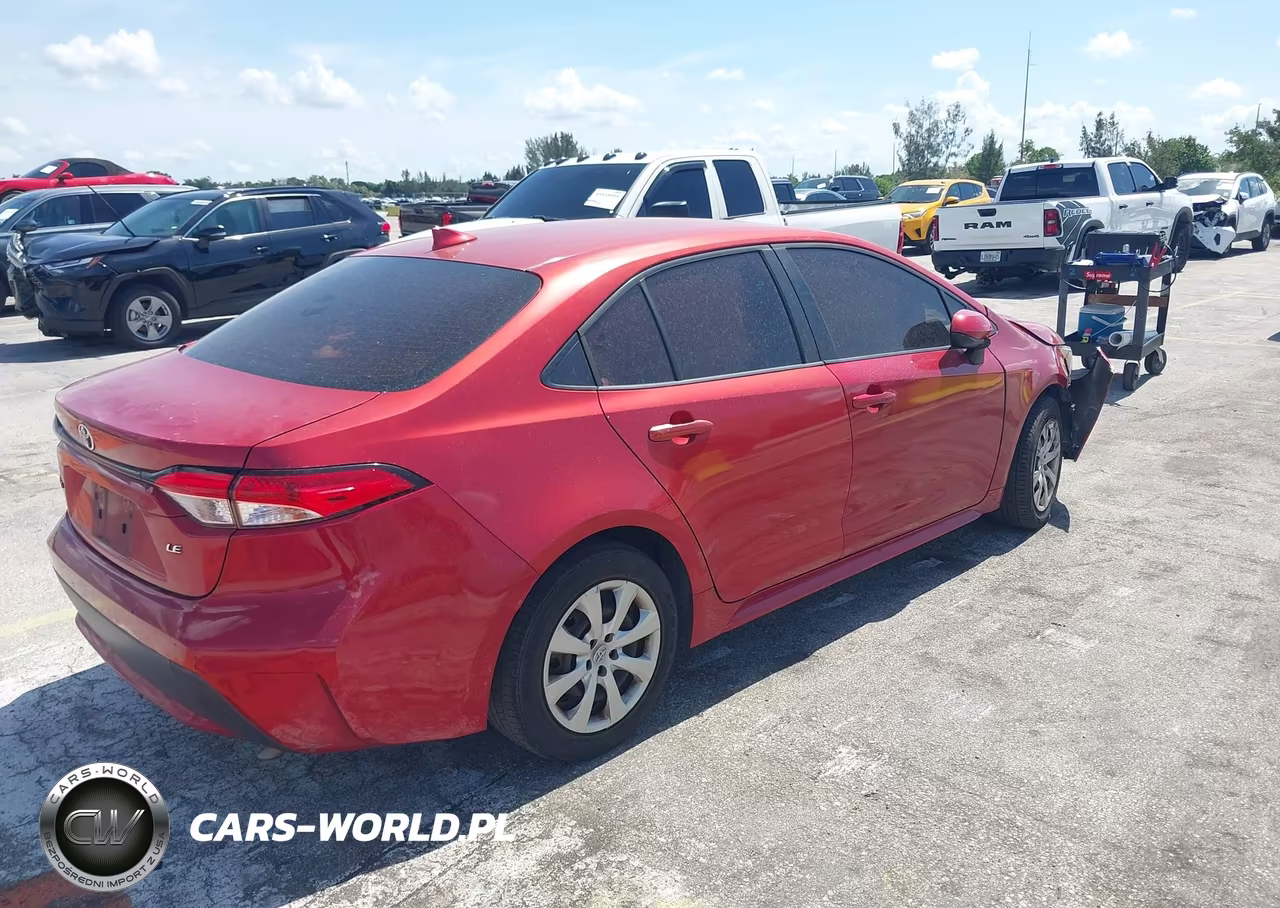 2020 Toyota Corolla Le VIN:JTDEPRAEXLJ011666 - 4