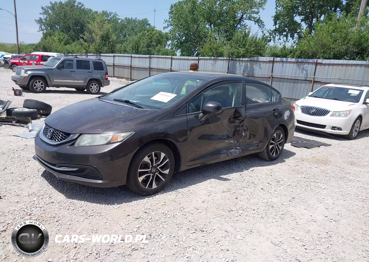 2013 Honda Civic Ex VIN:2HGFB2F80DH508484 - 2