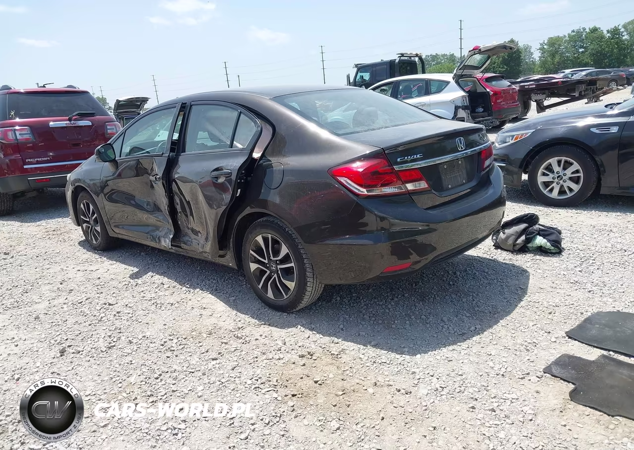 2013 Honda Civic Ex VIN:2HGFB2F80DH508484 - 3