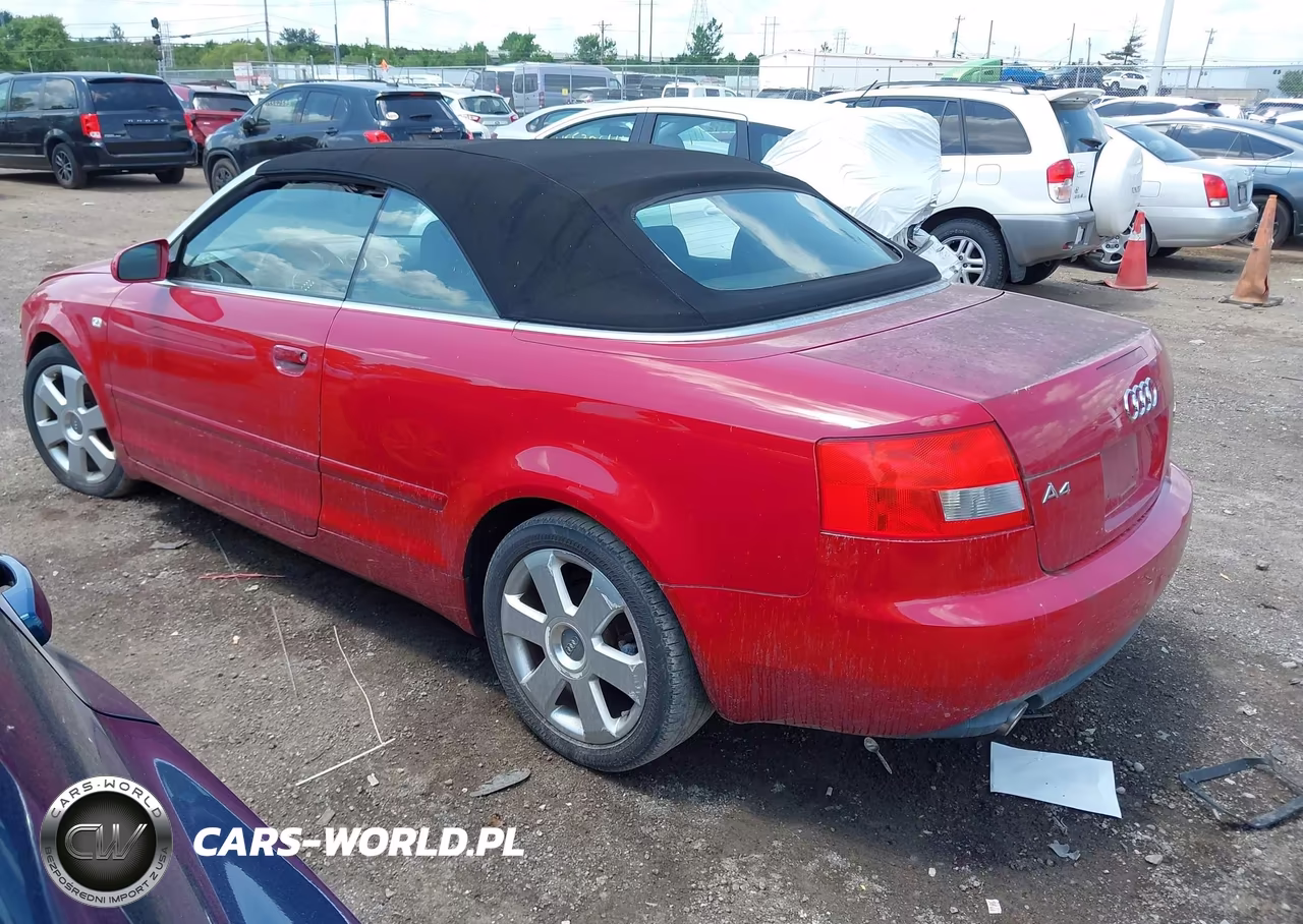 2004 Audi A4 1.8T VIN:WAUAC48H04K010211 - 3