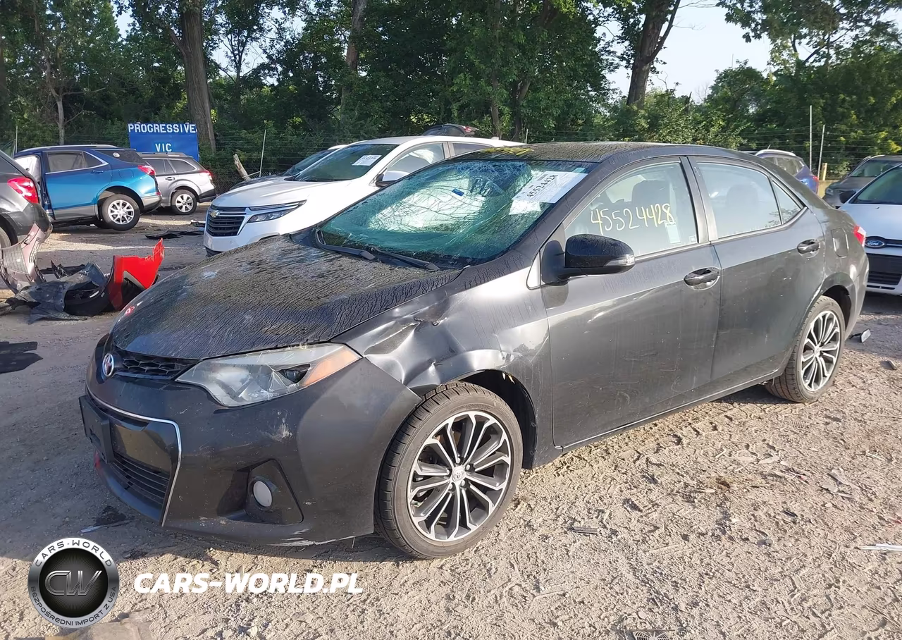 2014 Toyota Corolla S Plus VIN:5YFBURHE5EP172720 - 2
