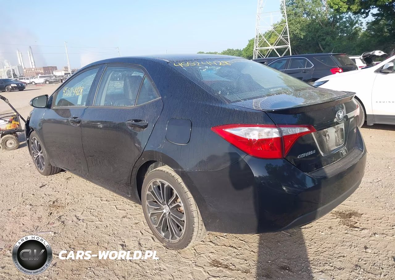 2014 Toyota Corolla S Plus VIN:5YFBURHE5EP172720 - 3