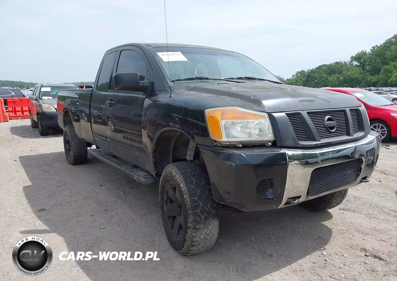 2008 Nissan Titan Se VIN:1N6BA06F48N327546 - 1