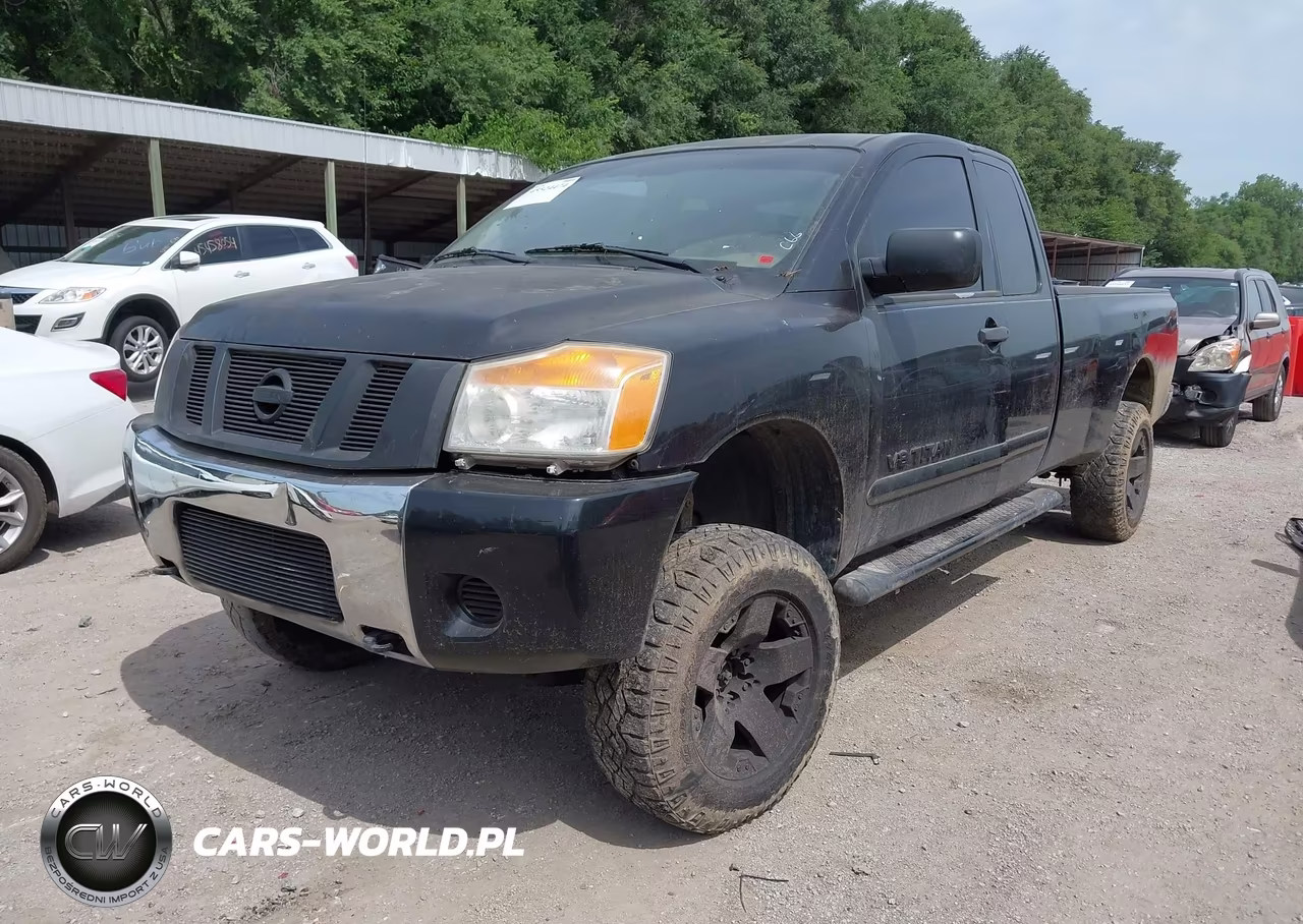 2008 Nissan Titan Se VIN:1N6BA06F48N327546 - 2