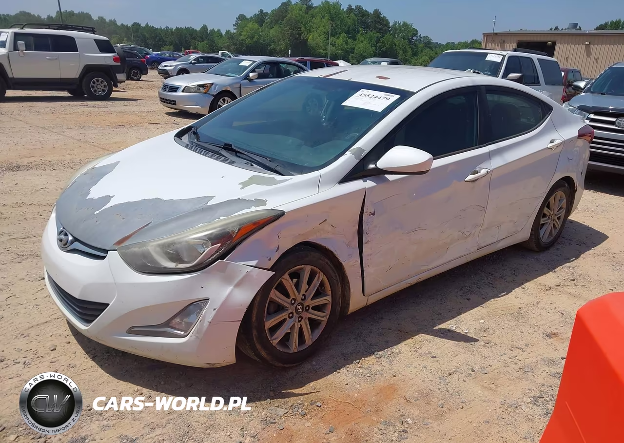 2015 Hyundai Elantra Se VIN:5NPDH4AE8FH586664 - 2