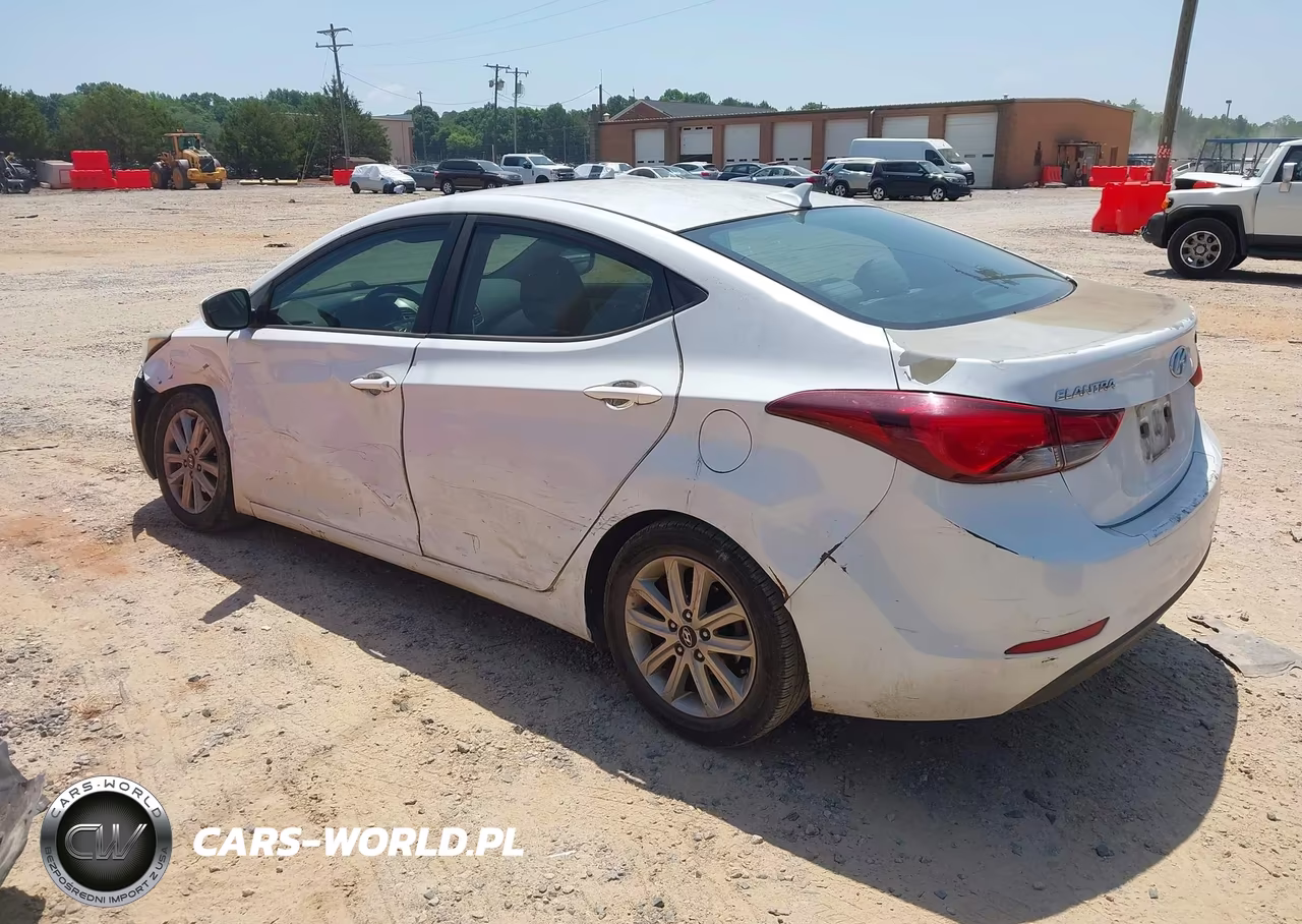 2015 Hyundai Elantra Se VIN:5NPDH4AE8FH586664 - 3