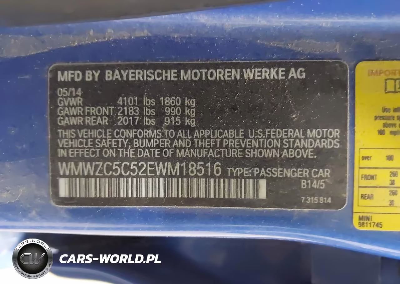2014 Mini Countryman Cooper S VIN:WMWZC5C52EWM18516 - 9