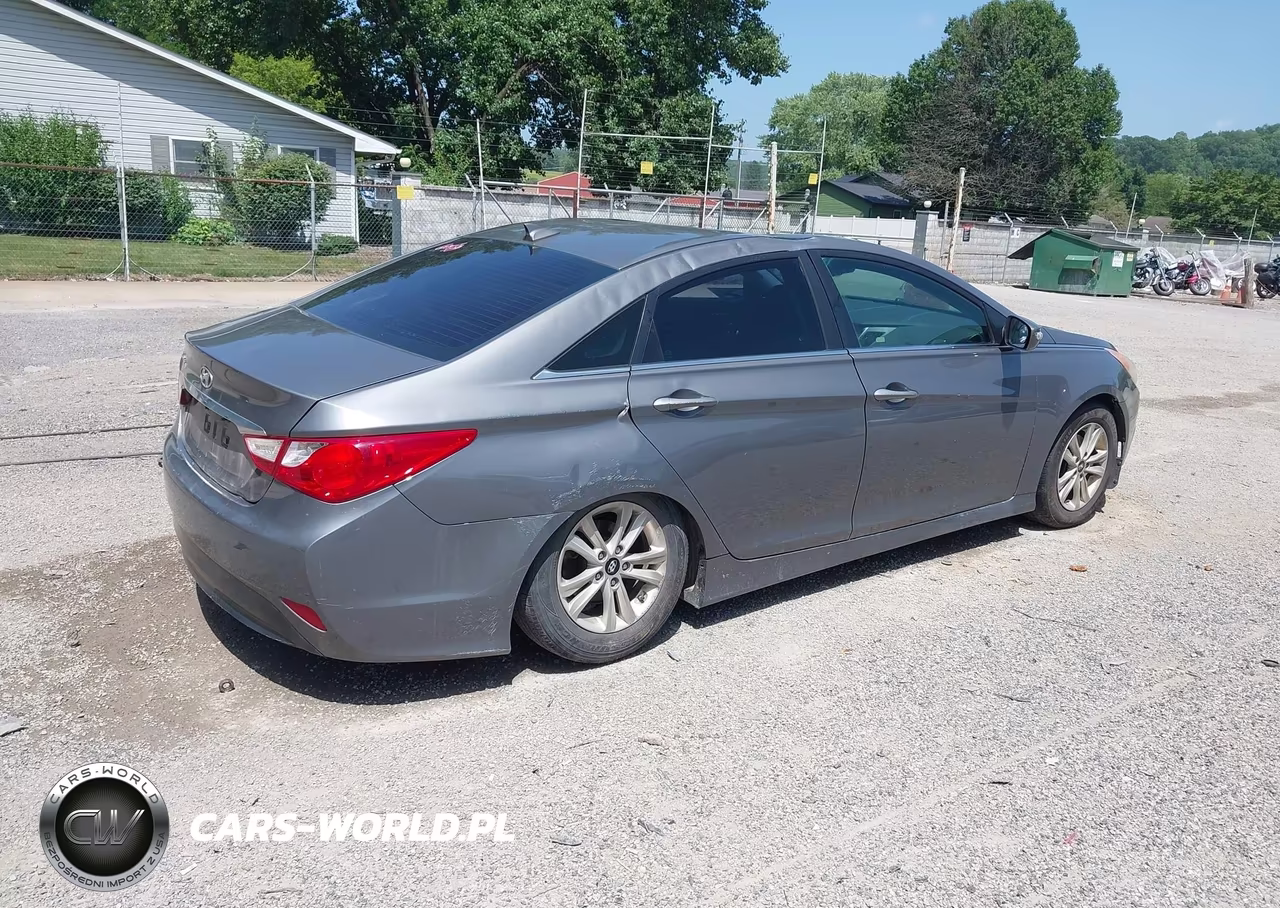 2014 Hyundai Sonata Gls VIN:5NPEB4AC4EH907943 - 4