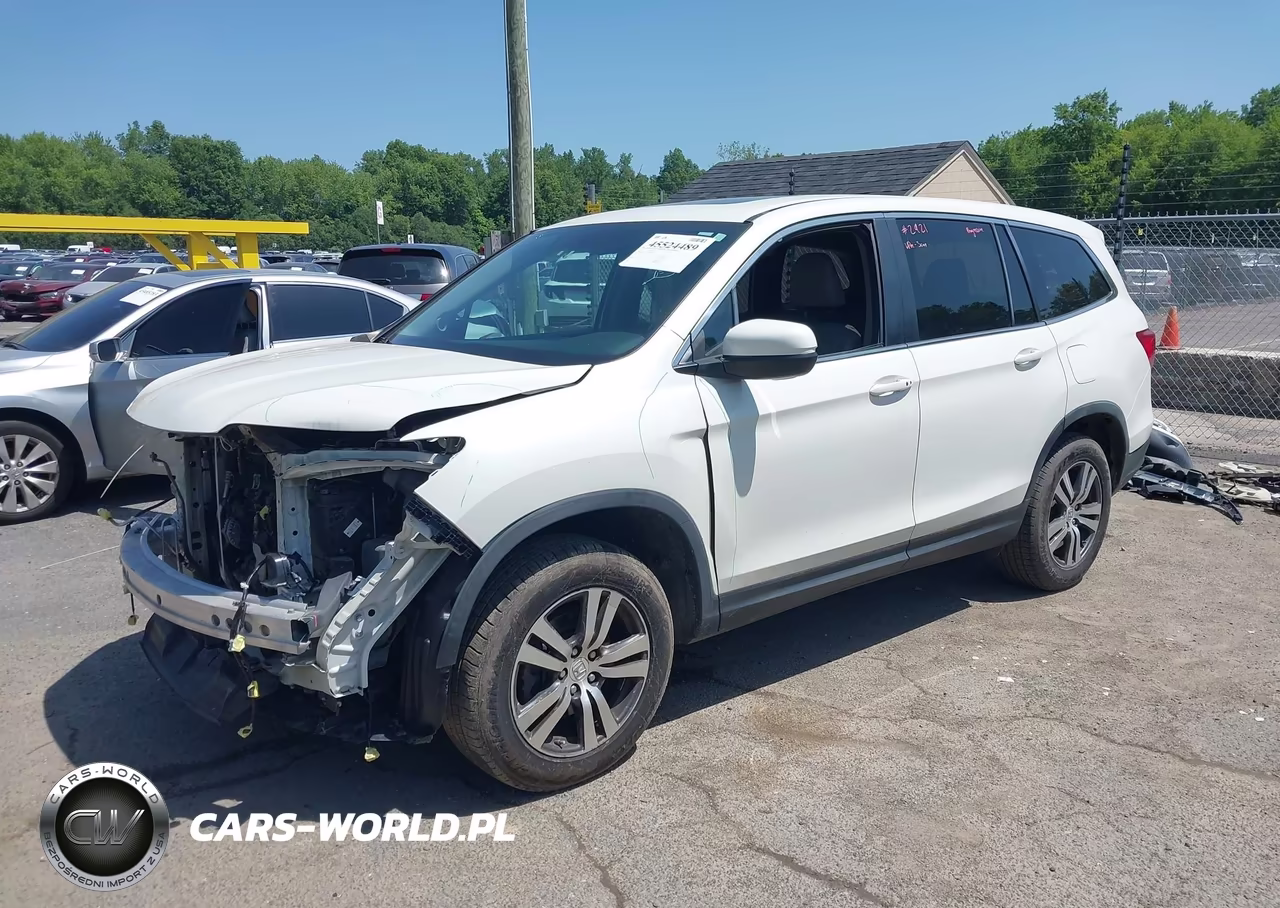 2016 Honda Pilot Ex-L VIN:5FNYF6H87GB100820 - 2