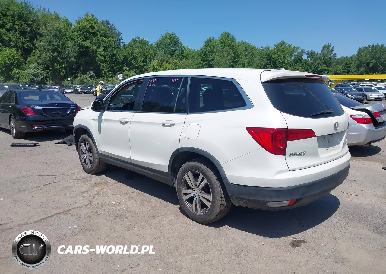 2016 Honda Pilot Ex-L VIN:5FNYF6H87GB100820 - 3