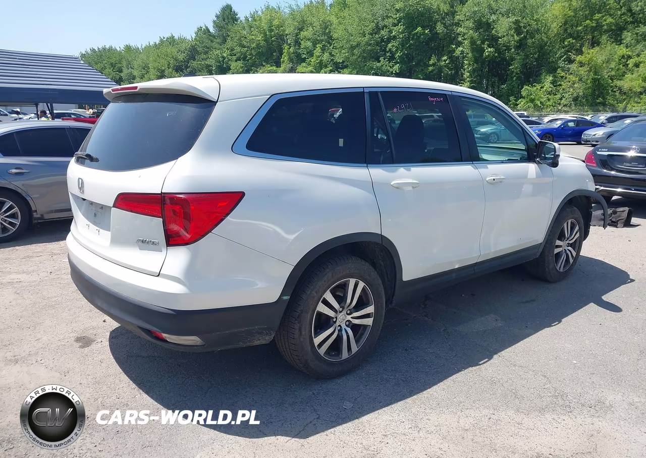2016 Honda Pilot Ex-L VIN:5FNYF6H87GB100820 - 4