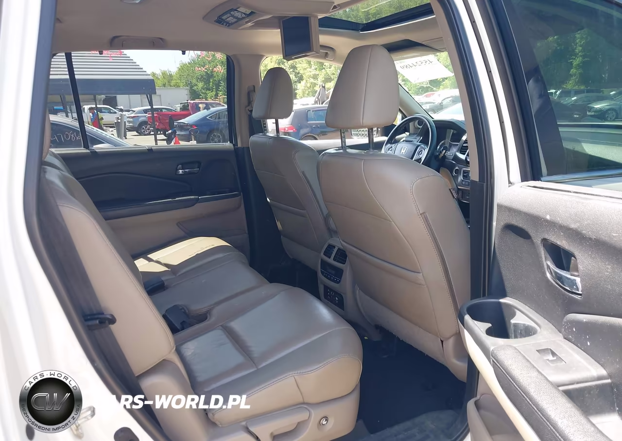 2016 Honda Pilot Ex-L VIN:5FNYF6H87GB100820 - 8
