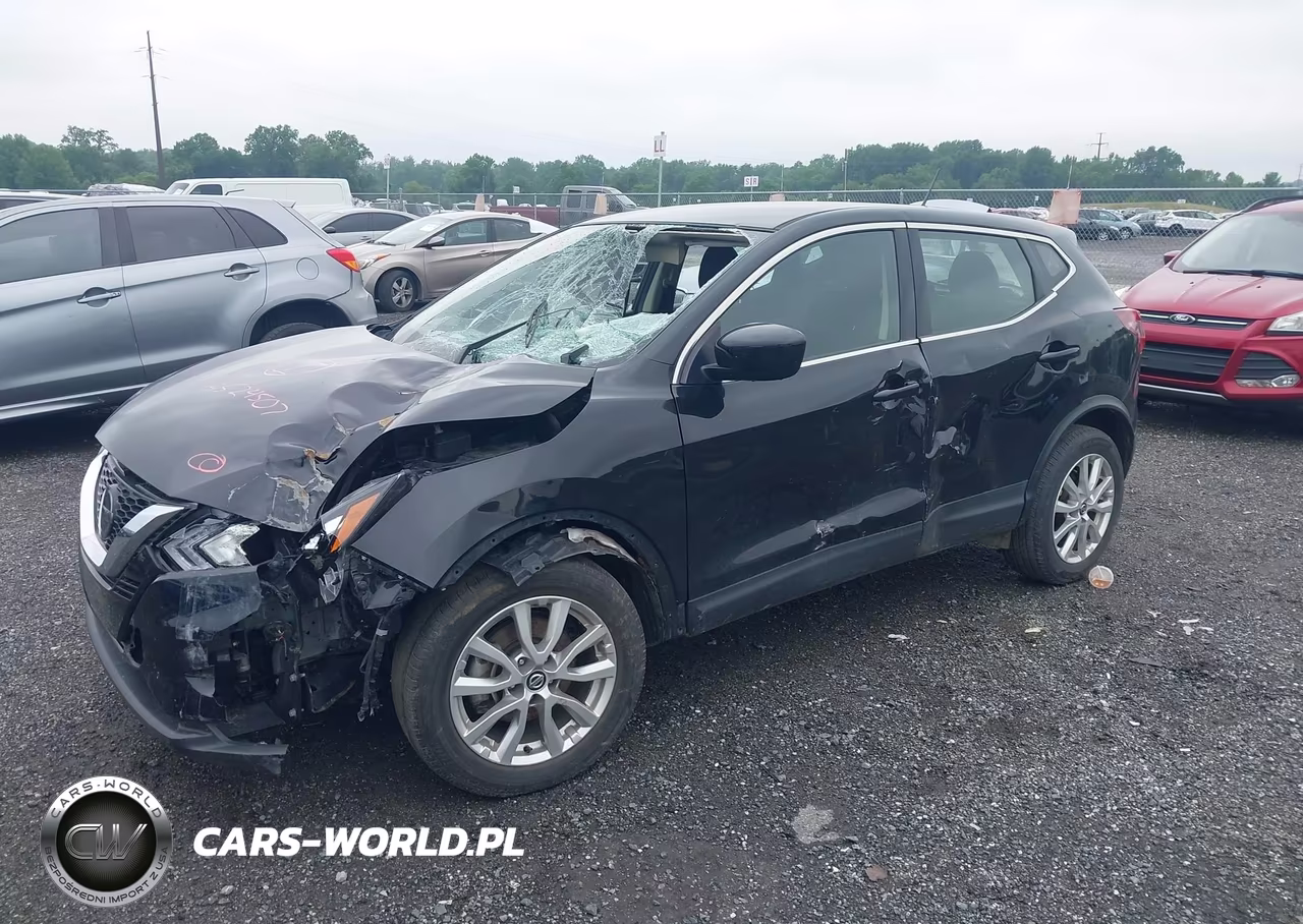 2021 Nissan Rogue Sport S Fwd Xtronic Cvt VIN:JN1BJ1AV2MW561876 - 2