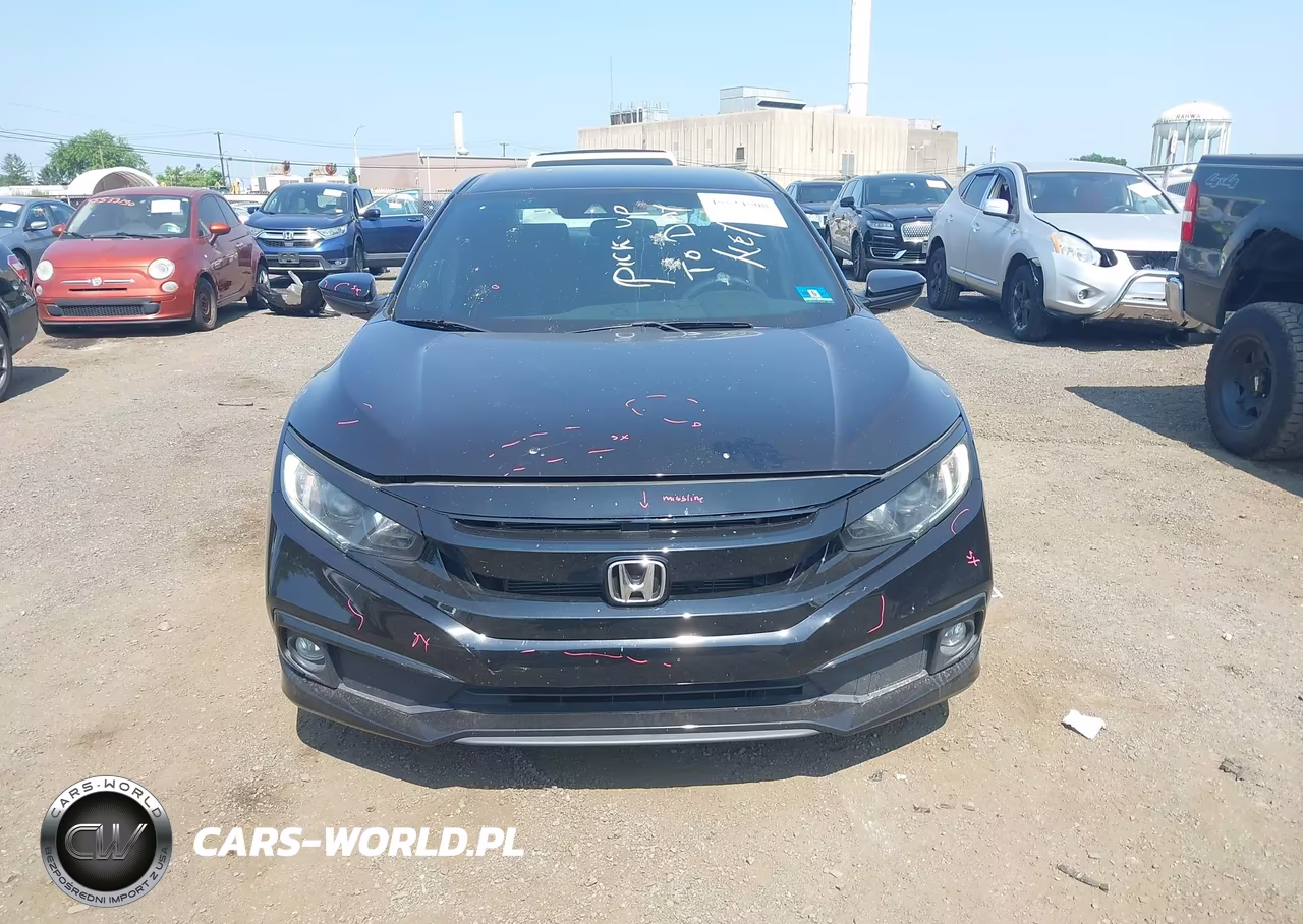 2020 Honda Civic Sport VIN:2HGFC2F89LH541642 - 12