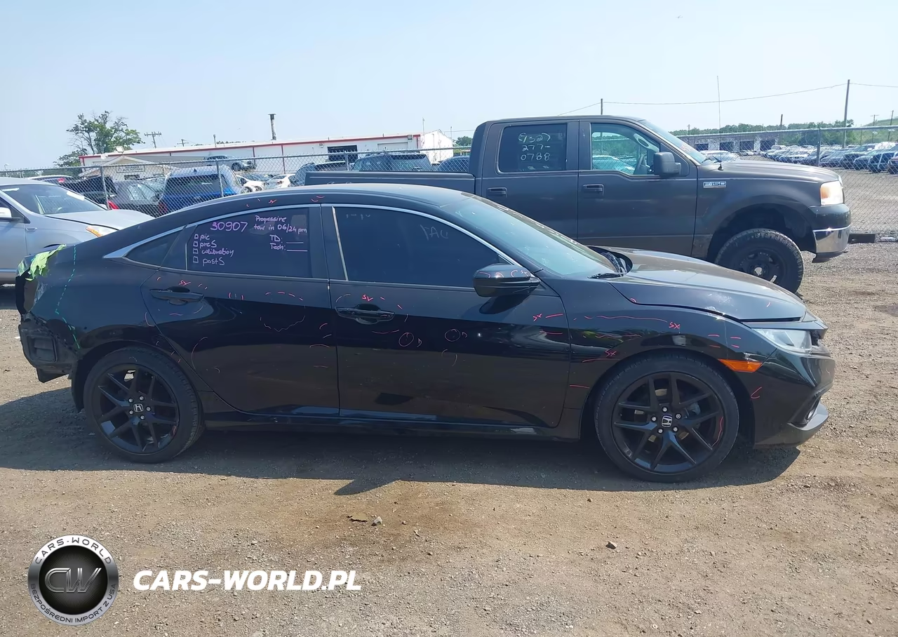 2020 Honda Civic Sport VIN:2HGFC2F89LH541642 - 13