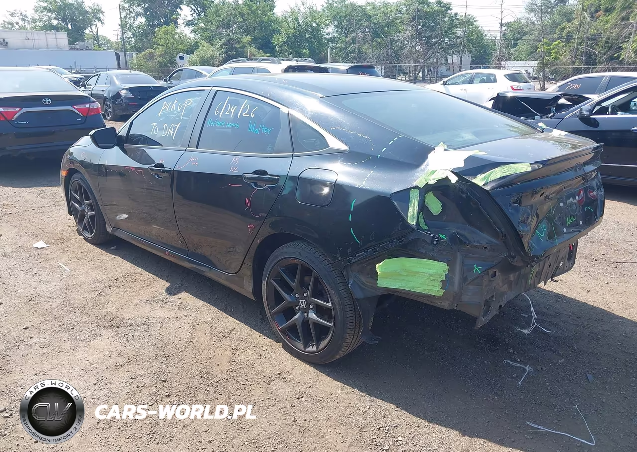 2020 Honda Civic Sport VIN:2HGFC2F89LH541642 - 3