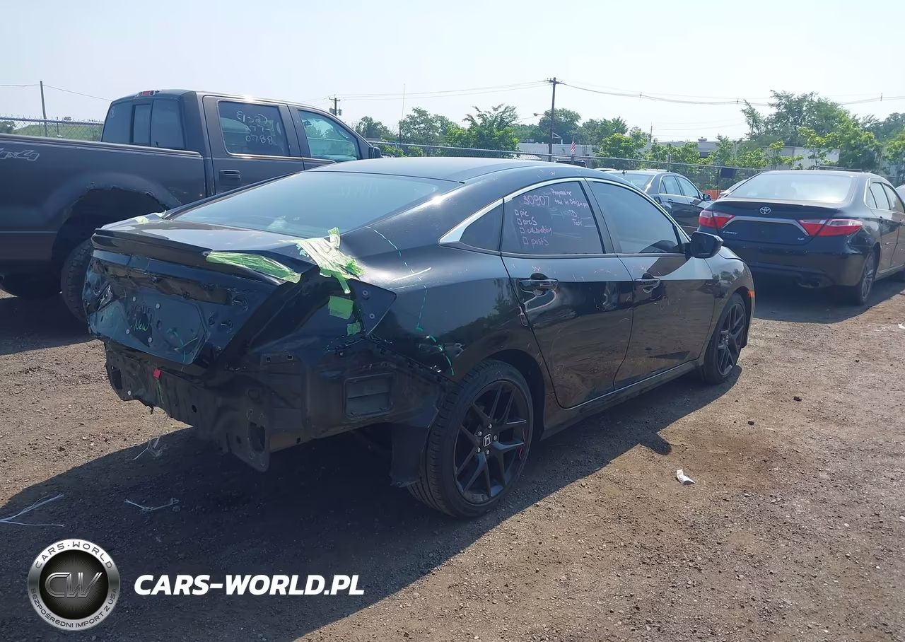 2020 Honda Civic Sport VIN:2HGFC2F89LH541642 - 4