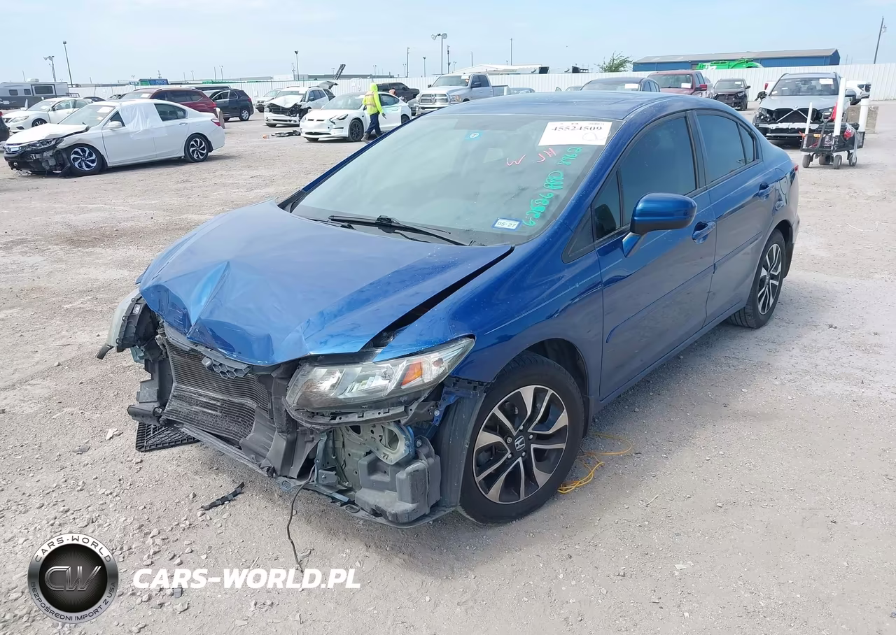 2014 Honda Civic Ex VIN:19XFB2F8XEE038962 - 2