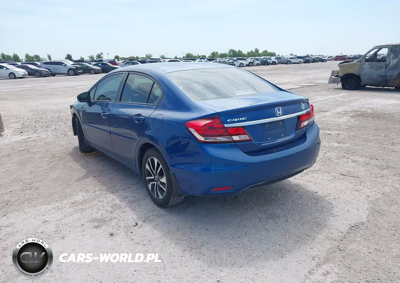 2014 Honda Civic Ex VIN:19XFB2F8XEE038962 - 3