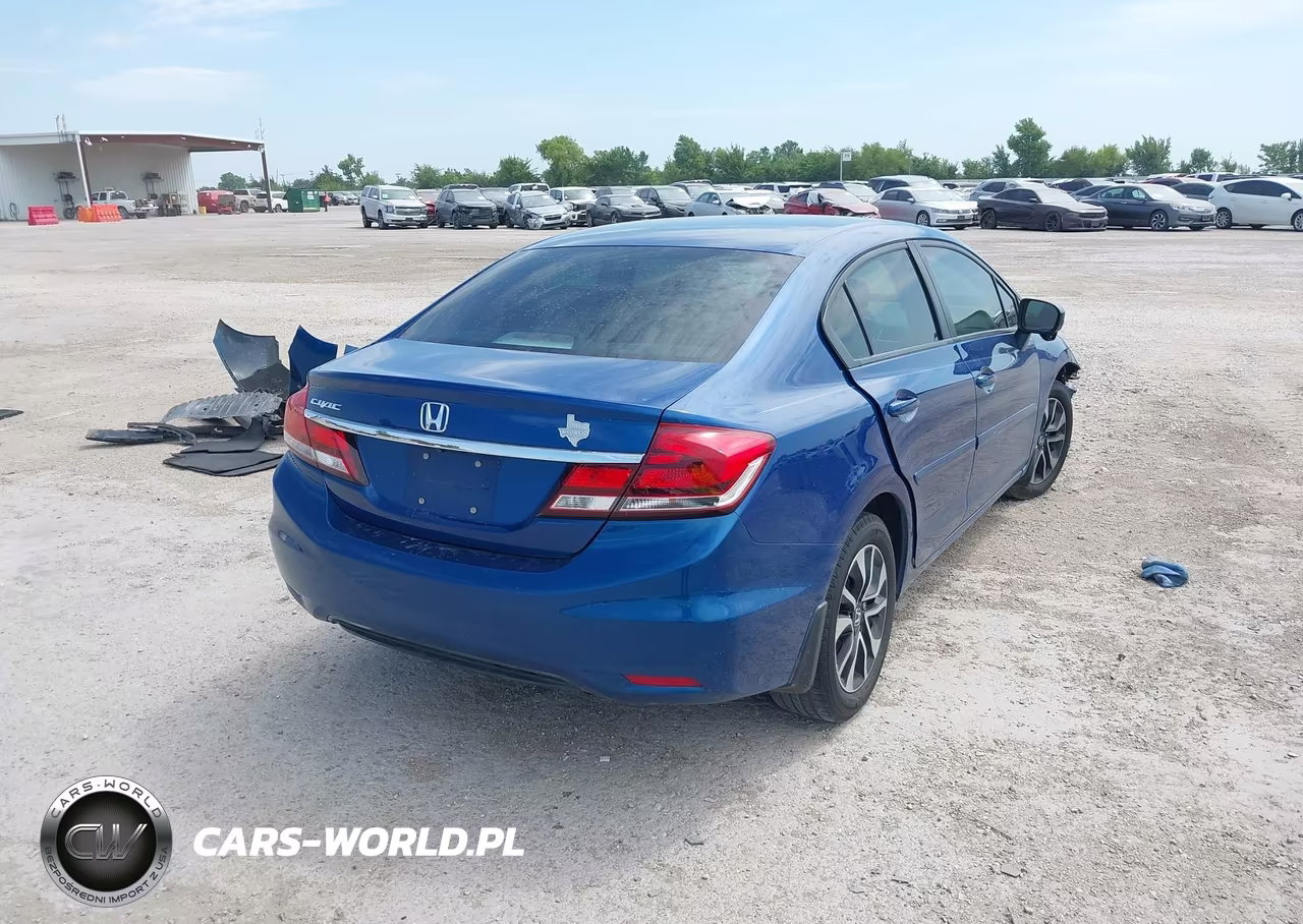 2014 Honda Civic Ex VIN:19XFB2F8XEE038962 - 4