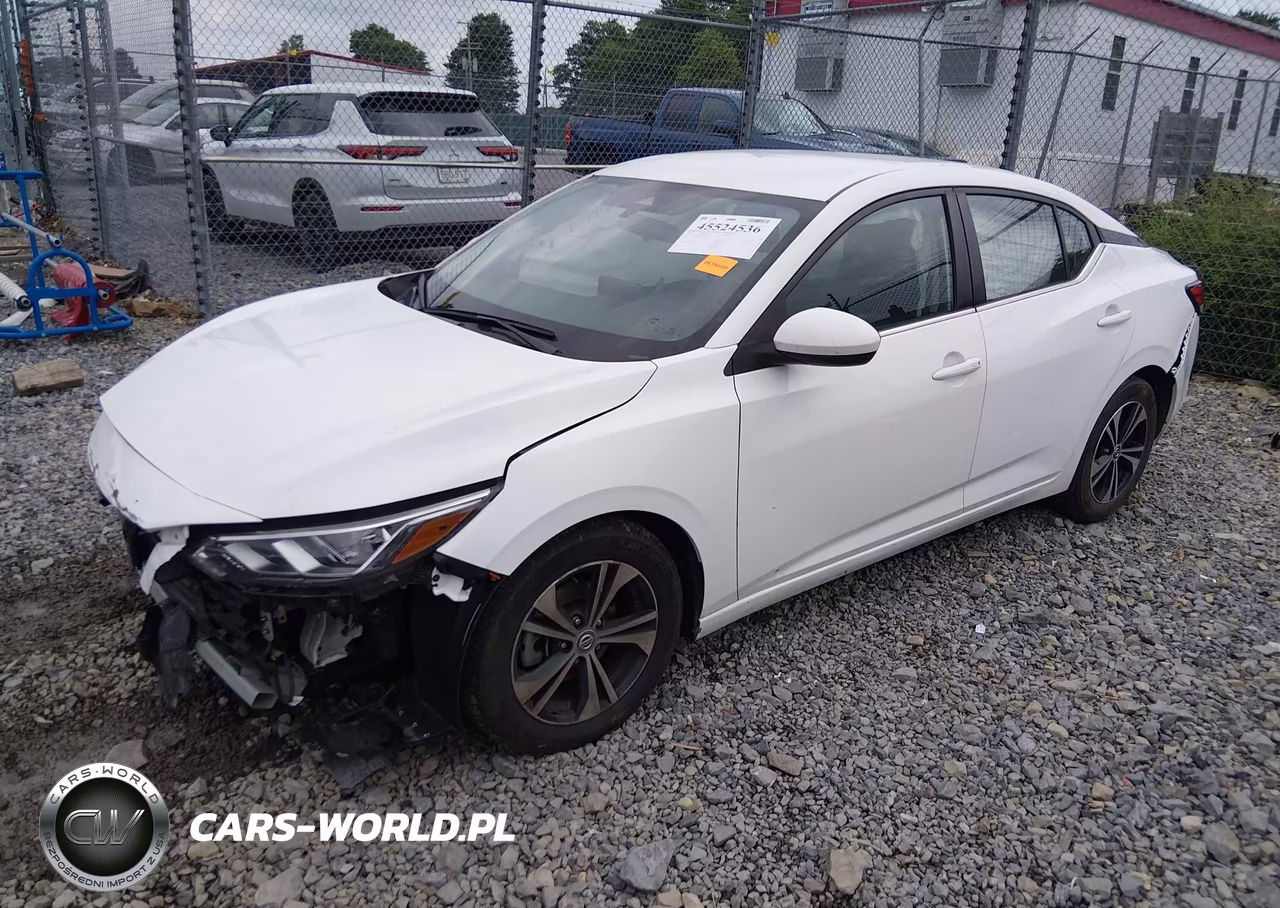 2023 Nissan Sentra Sv Xtronic Cvt VIN:3N1AB8CVXPY242205 - 2