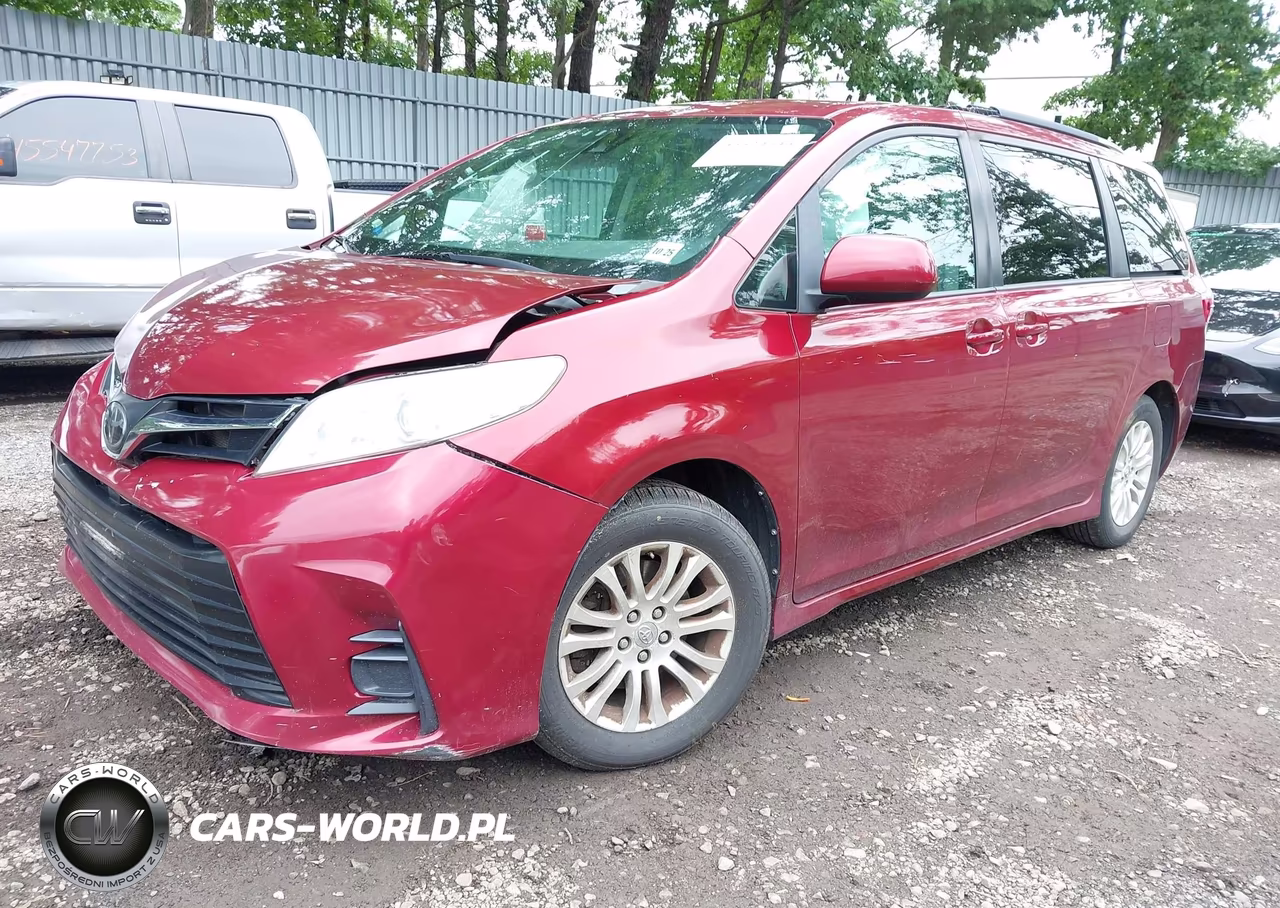 2020 Toyota Sienna Le VIN:5TDKZ3DC5LS068364 - 2
