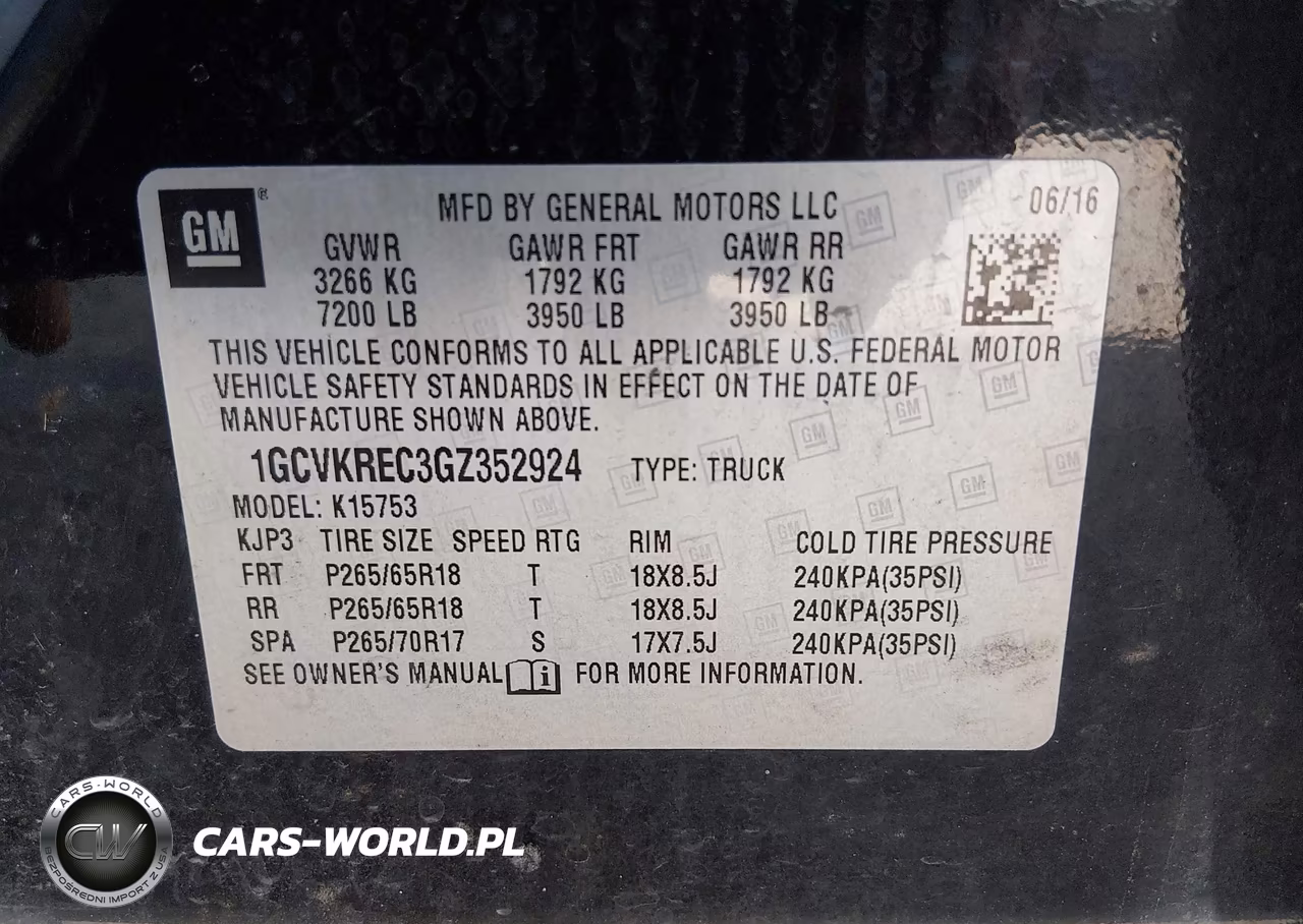 2016 Chevrolet Silverado 1500 Lt VIN:1GCVKREC3GZ352924 - 9