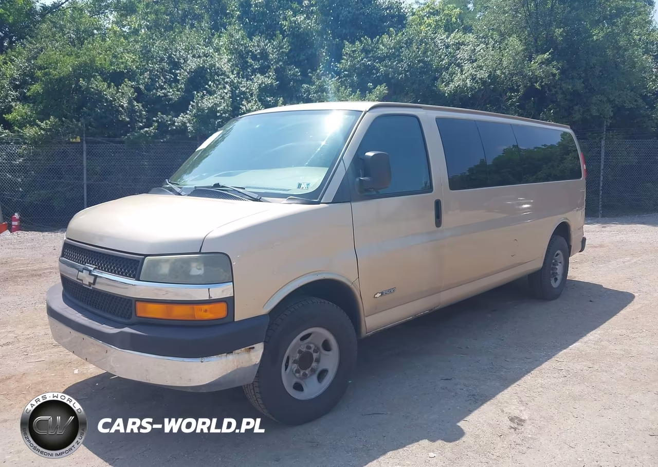 2006 Chevrolet Express Passenger Ls VIN:1GAHG39U861130609 - 2
