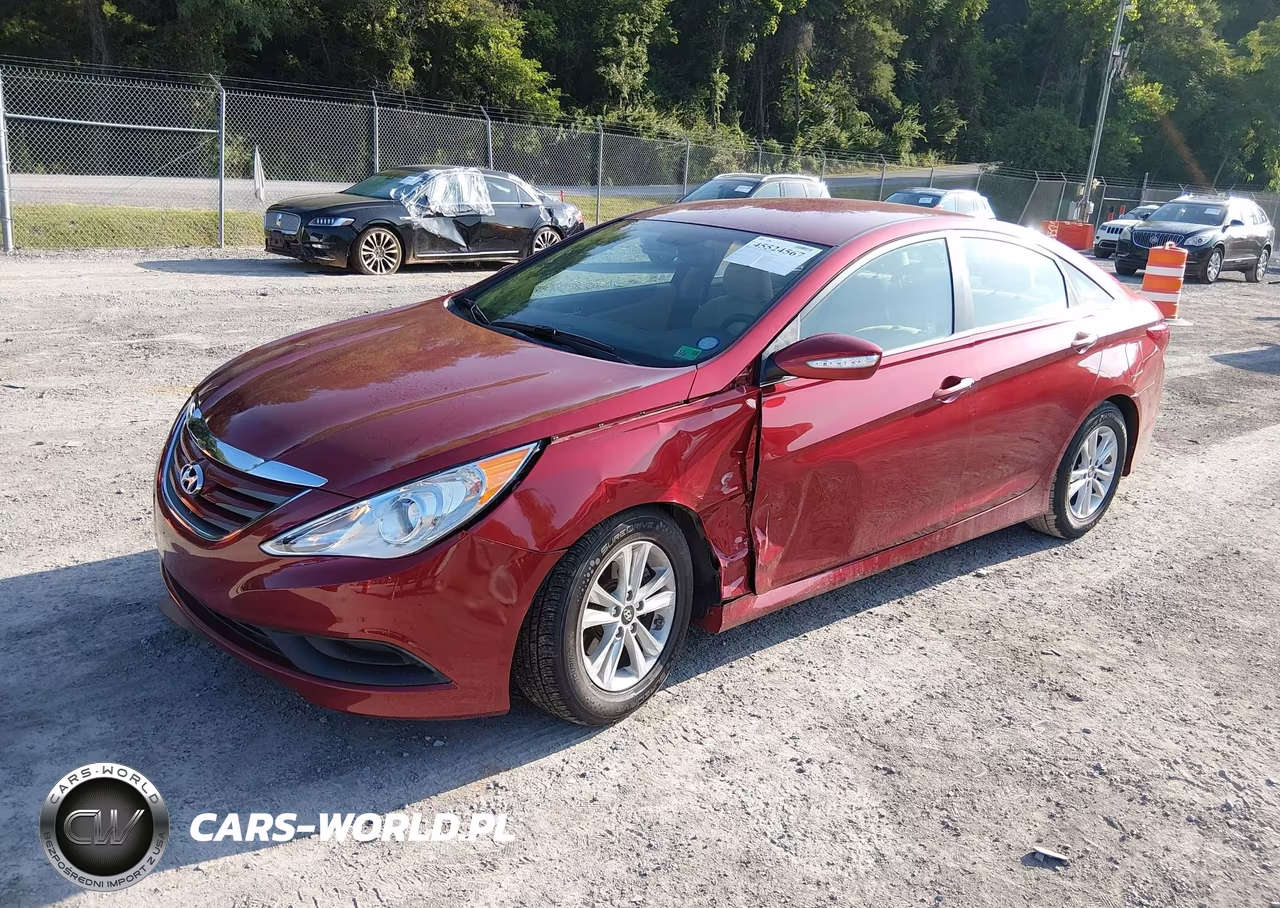2014 Hyundai Sonata Gls VIN:5NPEB4AC8EH852381 - 2
