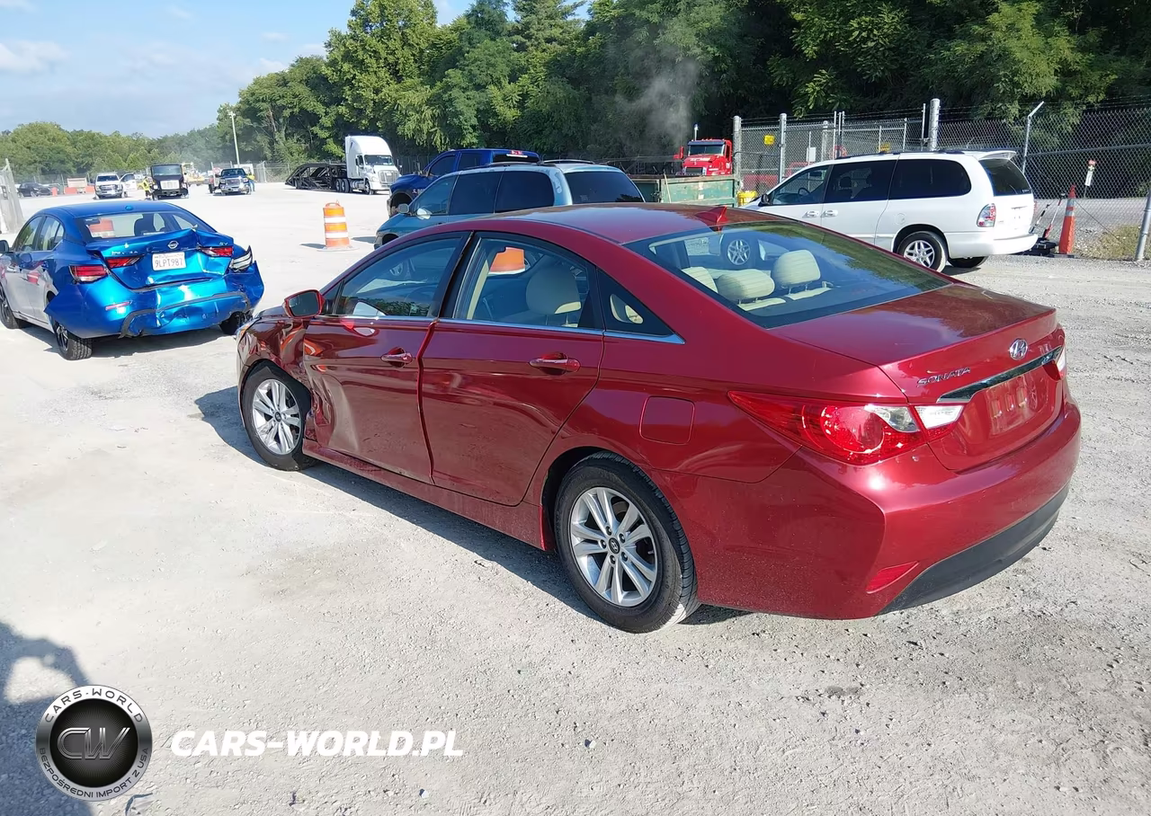 2014 Hyundai Sonata Gls VIN:5NPEB4AC8EH852381 - 3