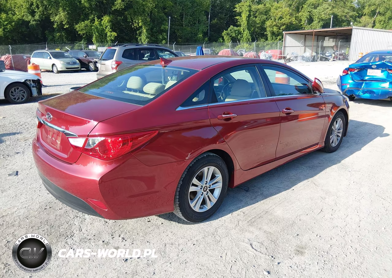 2014 Hyundai Sonata Gls VIN:5NPEB4AC8EH852381 - 4
