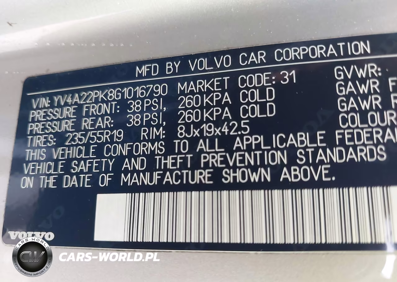2016 Volvo Xc90 T6 Momentum VIN:YV4A22PK8G1016790 - 9