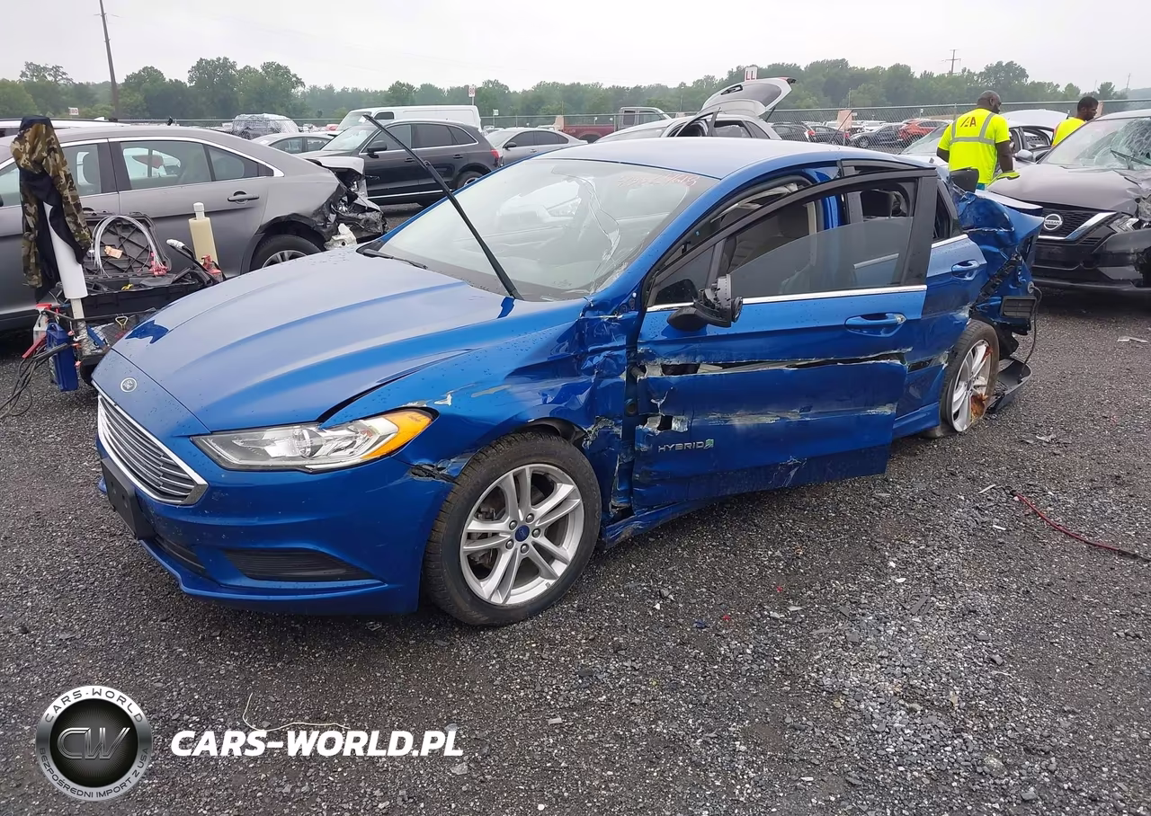 2018 Ford Fusion Hybrid S VIN:3FA6P0UU0JR100271 - 2